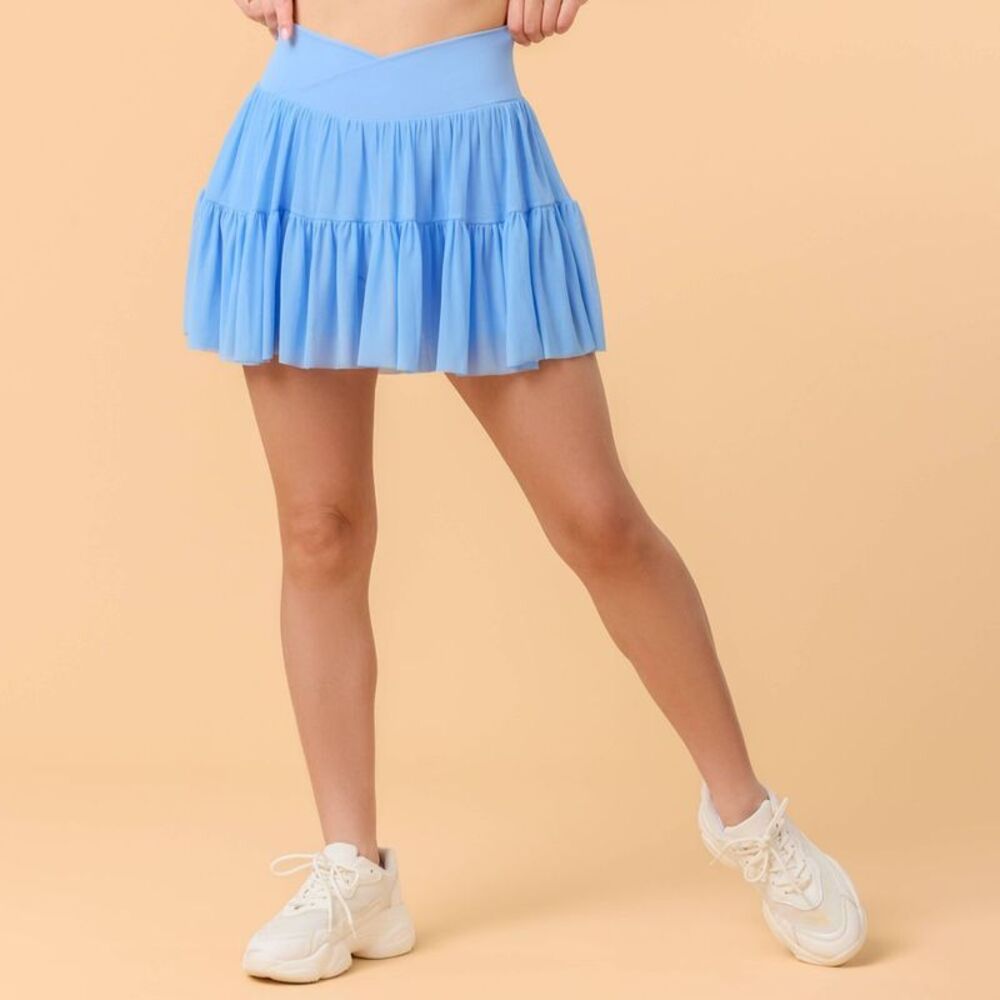 Blogilates -  Women's Mommy & Me Ballerina Skort - Me Blue